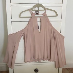 TOBI. Showy pink going out shirt